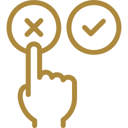 Icon depicting a cycle of frustration and making poor life decisions.